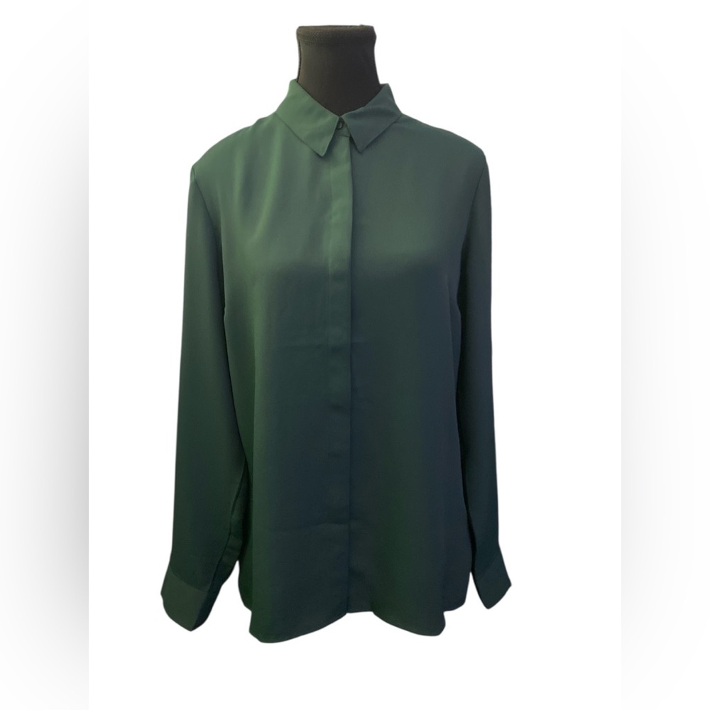 Express Portofino Button Down Shirt with Dress Collar EUC M